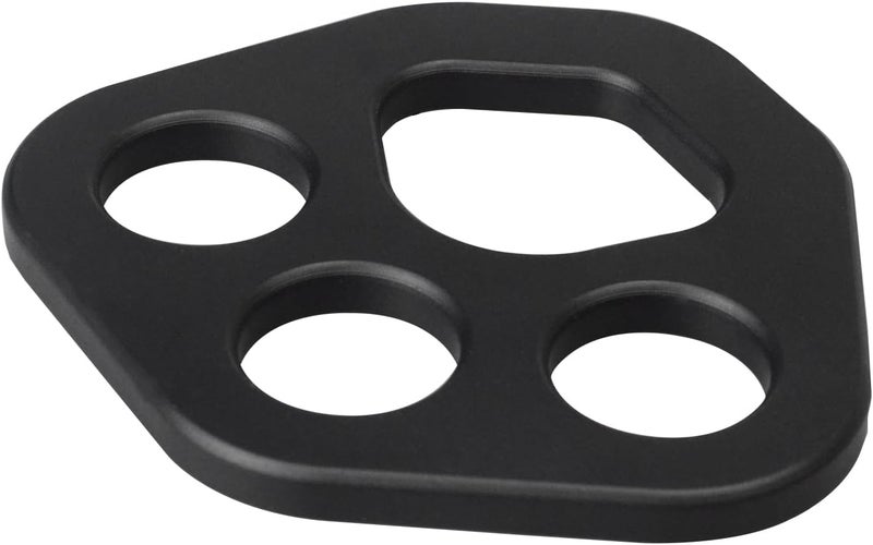 TFTICFH 30kN/40kN Rigging Plate Aluminum Anchor Multiplier Plate, 4 Holes Force Divider Plate Bear, Climbing Descender Gear for Hammock Firefighting Arborist Rock Climbing Rescue Cave Yoga - Image 2
